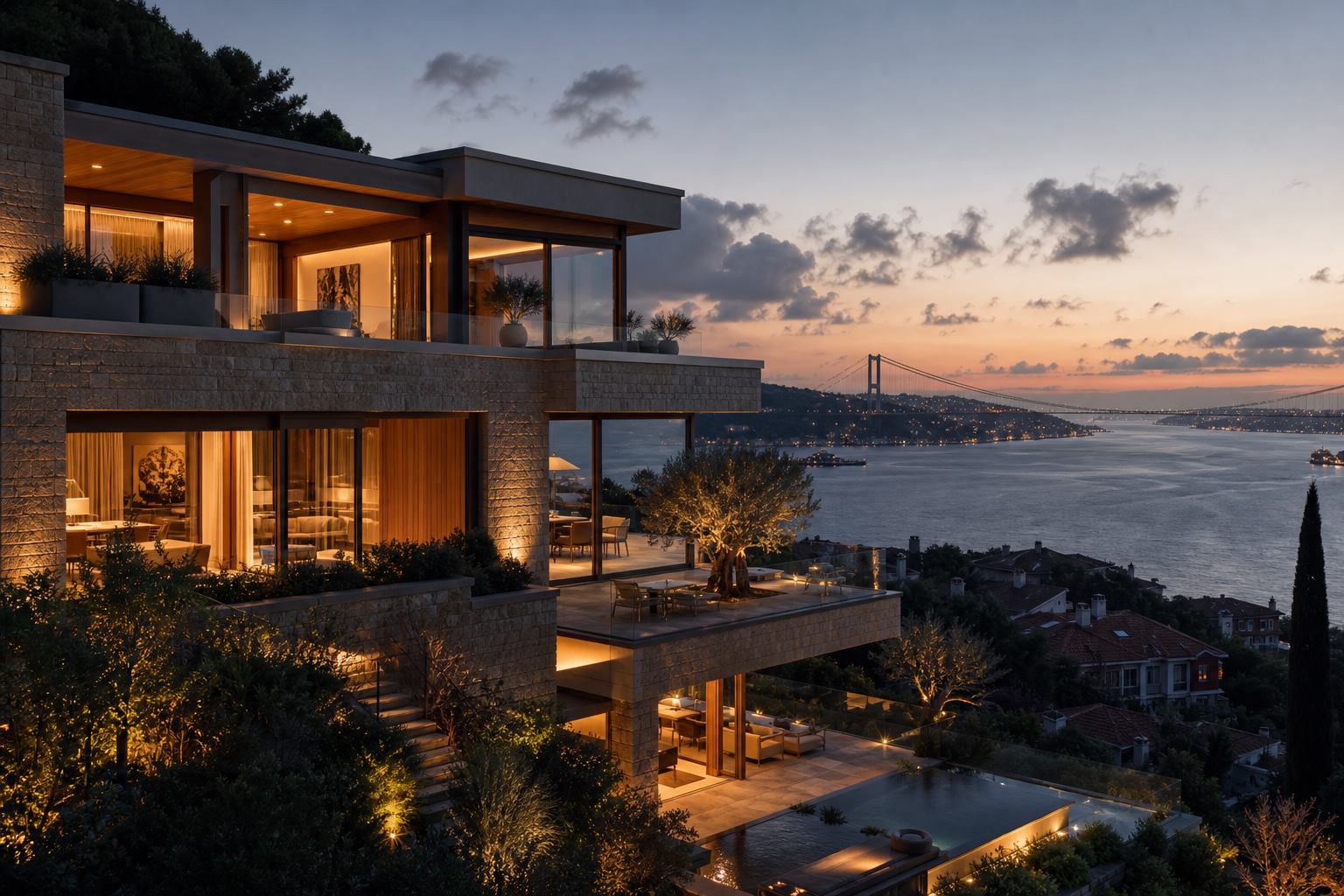 Monier Project tarafından yapısal tasarımı yapılan İstanbul'daki bir yapı