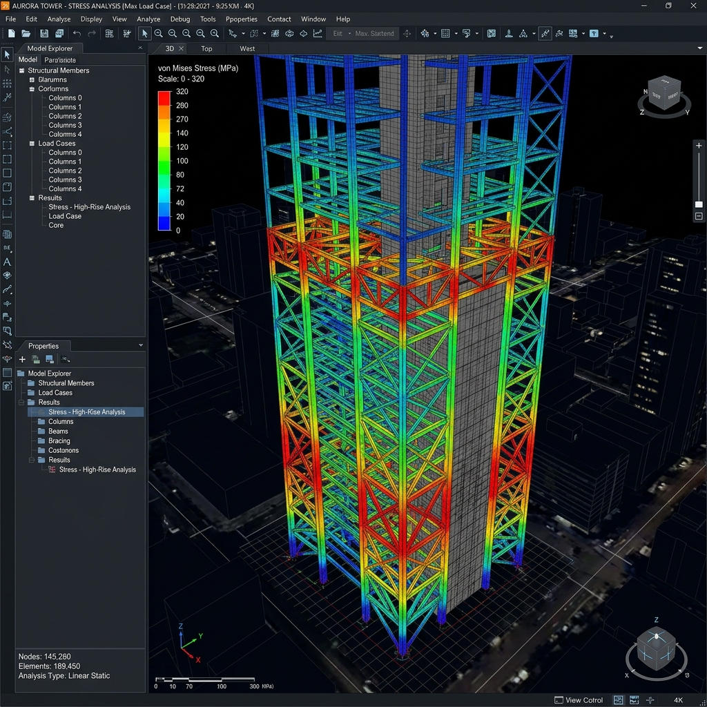 Monier Project 3D BIM Modelleme ve Analiz